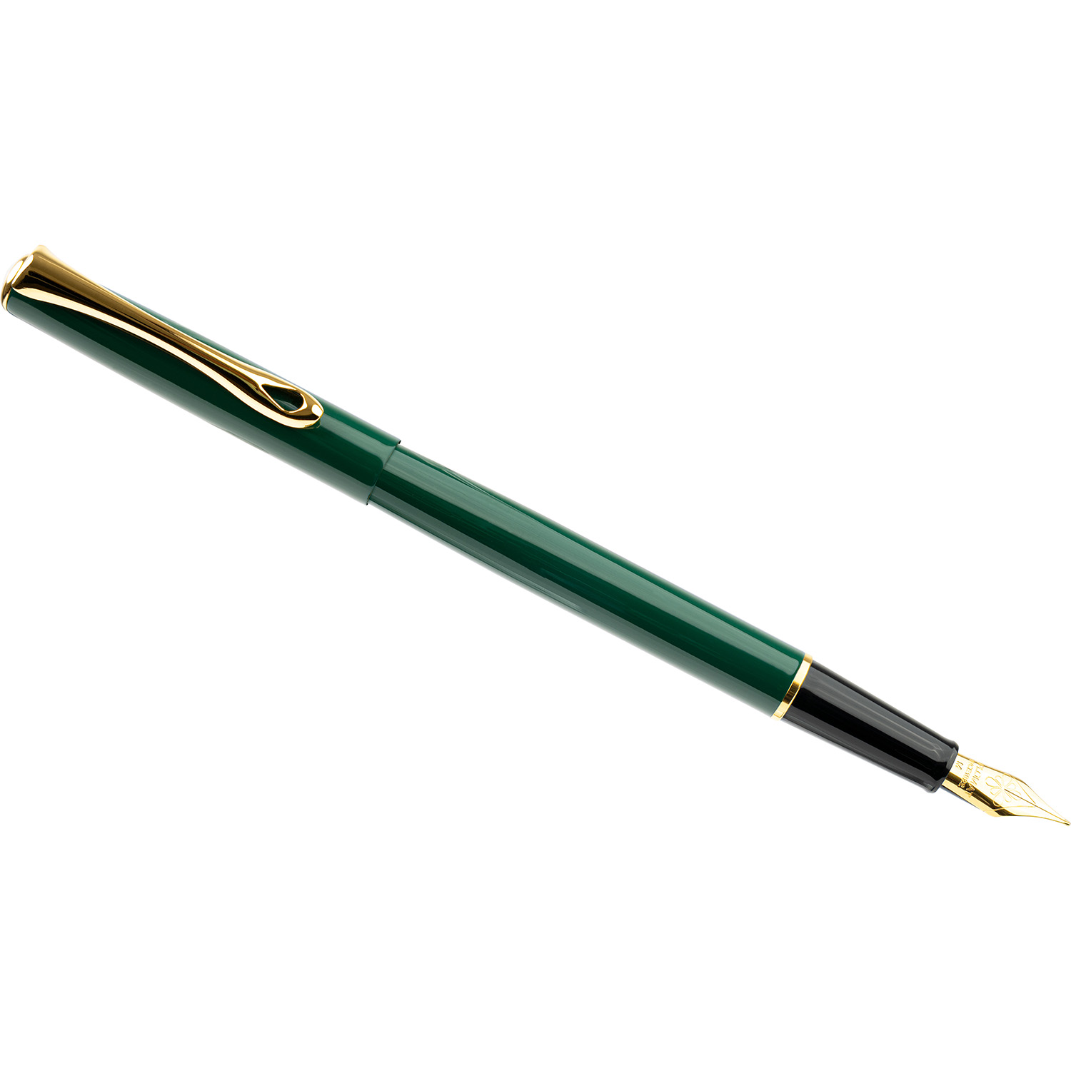 Diplomat Traveller Dark Green GT Fountain pen - Vulpen / Fountain